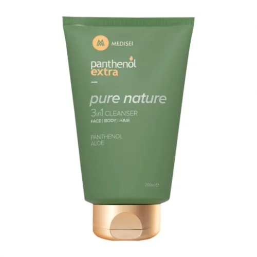 Panthenol Extra Pure Nature 3in1 Cleanser, &Kappa;&alpha;&theta;&alpha;&rho;&iota;&sigma;&tau;&iota;&kappa;ό &gamma;&iota;&alpha; &Pi;&rho;ό&sigma;&omega;&pi;&omicron;-&Sigma;ώ&mu;&alpha;-&Mu;&alpha;&lambda;&lambda;&iota;ά 200ml