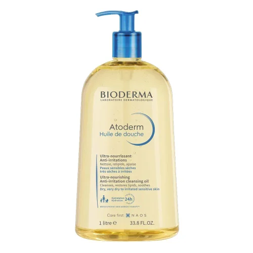 Bioderma Atoderm Huile de Douche Έ&lambda;&alpha;&iota;&omicron; &gamma;&iota;&alpha; &Alpha;&pi;&alpha;&lambda;ό &Kappa;&alpha;&theta;&alpha;&rho;&iota;&sigma;&mu;ό &tau;&omicron;&upsilon; &Xi;&eta;&rho;&omicron;ύ & &Epsilon;&upsilon;&alpha;ί&sigma;&theta;&eta;&tau;&omicron;&upsilon; &Delta;έ&rho;&mu;&alpha;&tau;&omicron;&sigmaf; 1L