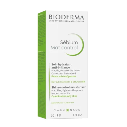 Bioderma Sebium Mat Control &Kappa;&rho;έ&mu;&alpha; &mu;&epsilon; &Mu;&alpha;&tau; &Alpha;&pi;&omicron;&tau;έ&lambda;&epsilon;&sigma;&mu;&alpha; &gamma;&iota;&alpha; &Mu;&epsilon;&iota;&kappa;&tau;ό &Pi;&rho;&omicron;&sigmaf; &Lambda;&iota;&pi;&alpha;&rho;ό &Delta;έ&rho;&mu;&alpha; 30ml