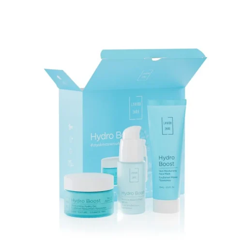Lavish Care Hydro Boost Triplet &Kappa;&omicron;&upsilon;&tau;ί &Epsilon;&nu;&upsilon;&delta;ά&tau;&omega;&sigma;&eta;&sigmaf; &mu;&epsilon; &Mu;ά&sigma;&kappa;&alpha; 75ml, &Kappa;&rho;&epsilon;&mu;&omicron;&tau;&zeta;έ&lambda; &Eta;&mu;έ&rho;&alpha;&sigmaf; 50ml & &Omicron;&rho;ό 30m