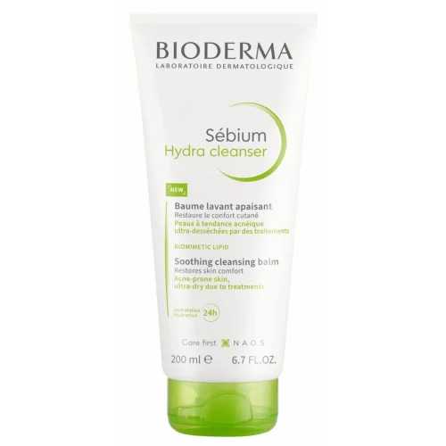Bioderma Sebium Hydra Cleanser Balm &Kappa;&alpha;&theta;&alpha;&rho;&iota;&sigma;&mu;&omicron;ύ &Pi;&rho;&omicron;&sigma;ώ&pi;&omicron;&upsilon; &gamma;&iota;&alpha; &Alpha;&kappa;&nu;&epsilon;ϊ&kappa;έ&sigmaf; &Epsilon;&pi;&iota;&delta;&epsilon;&rho;&mu;ί&delta;&epsilon;&sigmaf; 200ml