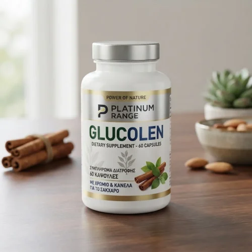 Power Of Nature Platinum Range Glucolen 60caps
