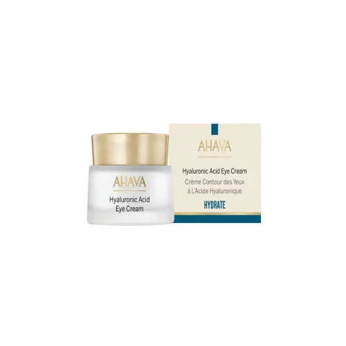 Ahava Hyaluronic Acis Eye Cream, &Kappa;&rho;έ&mu;&alpha; &Mu;&alpha;&tau;&iota;ώ&nu; &mu;&epsilon; &Beta;ά&sigma;&eta; &tau;&omicron; &Upsilon;&alpha;&lambda;&omicron;&upsilon;&rho;&omicron;&nu;&iota;&kappa;ό &Omicron;&xi;ύ - 15ml