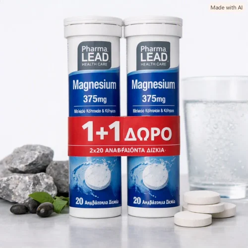 Pharmalead 1+1 magnesium 375mg, 2x20 eff. tablets