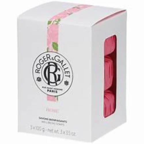 Roger&Gallet Rose A&nu;&alpha;&zeta;&omega;&omicron;&gamma;&omicron;&nu;&eta;&tau;&iota;&kappa;ά &Sigma;&alpha;&pi;&omicron;ύ&nu;&iota;&alpha;, 3x100g, 1&sigma;&epsilon;&tau;