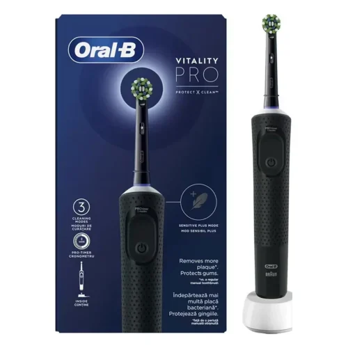 Oral-B vitality pro &eta;&lambda;&epsilon;&kappa;&tau;&rho;&iota;&kappa;ή &omicron;&delta;&omicron;&nu;&tau;ό&beta;&omicron;&upsilon;&rho;&tau;&sigma;&alpha; &mu;&alpha;ύ&rho;&eta;, 1&tau;&mu;&chi;