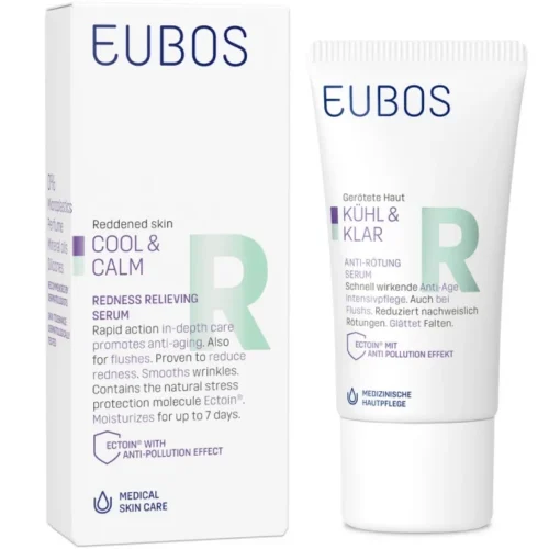 Eubos cool & calm serum &kappa;&alpha;&tau;&alpha;&pi;&rho;&alpha;ϋ&nu;&tau;&iota;&kappa;ό &gamma;&iota;&alpha; &tau;&eta;&nu; &epsilon;&rho;&upsilon;&theta;&rho;ό&tau;&eta;&tau;&alpha;, 30ml