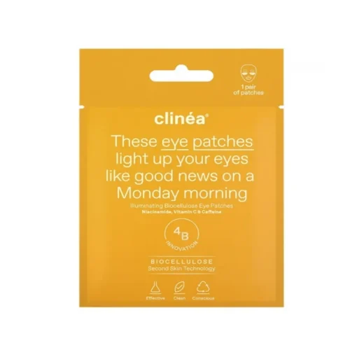 Clinea illuminating biocellulose eye patches, 1 &Zeta;&epsilon;&upsilon;&gamma;ά&rho;&iota;