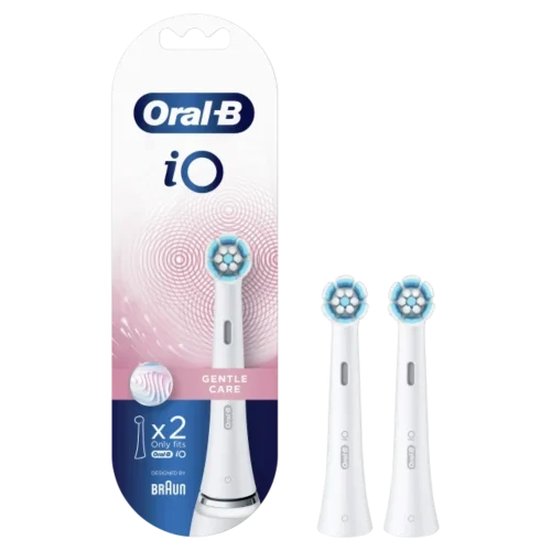 Oral-B &alpha;&nu;&tau;&alpha;&lambda;&lambda;&alpha;&kappa;&tau;&iota;&kappa;έ&sigmaf; &kappa;&epsilon;&phi;&alpha;&lambda;έ&sigmaf; iO gentle care white, 2&tau;&mu;&chi;