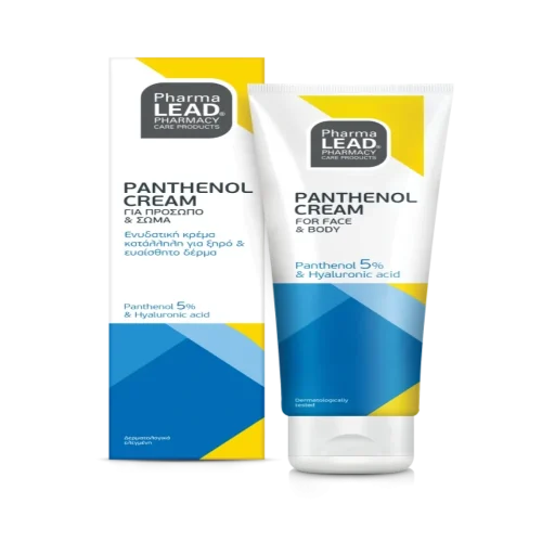 Pharma lead panthenol cream &gamma;&iota;&alpha; &pi;&rho;ό&sigma;&omega;&pi;&omicron; & &sigma;ώ&mu;&alpha; &gamma;&iota;&alpha; &xi;&eta;&rho;ό &kappa;&alpha;&iota; &epsilon;&upsilon;&alpha;ί&sigma;&theta;&eta;&tau;&omicron; &delta;έ&rho;&mu;&alpha; 100ml