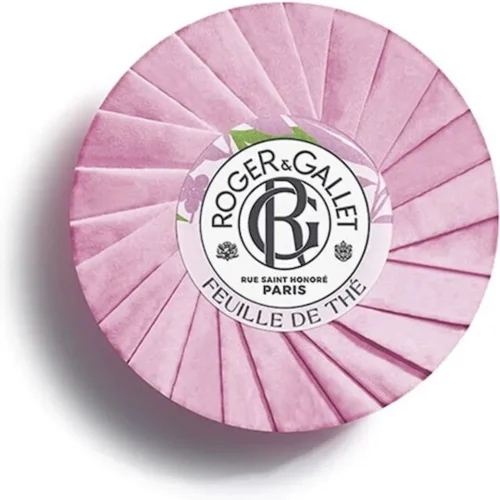 ROGER & GALLET Savon Feuille De The &Sigma;&alpha;&pi;&omicron;ύ&nu;&iota; Ά&rho;&omega;&mu;&alpha; &Tau;&sigma;ά&iota; 100g