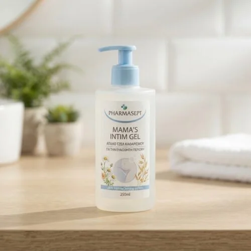 Pharmasept mama&rsquo;s intim gel &alpha;&pi;&alpha;&lambda;ό &tau;&zeta;&epsilon;&lambda; &kappa;&alpha;&theta;&alpha;&rho;&iota;&sigma;&mu;&omicron;ύ &epsilon;&upsilon;&alpha;ί&sigma;&theta;&eta;&tau;&eta;&sigmaf; &pi;&epsilon;&rho;&iota;&omicron;&chi;ή&sigmaf; 250ml
