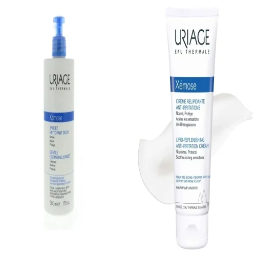 Uriage xemose syndet &kappa;&alpha;&theta;&alpha;&rho;&iota;&sigma;&mu;ό&sigmaf; & &delta;ώ&rho;&omicron; xemose &kappa;&rho;έ&mu;&alpha; &alpha;&nu;&alpha;&pi;&lambda;ή&rho;&omega;&sigma;&eta;&sigmaf; &lambda;&iota;&pi;&iota;&delta;ί&omega;&nu;, (500+50)ml