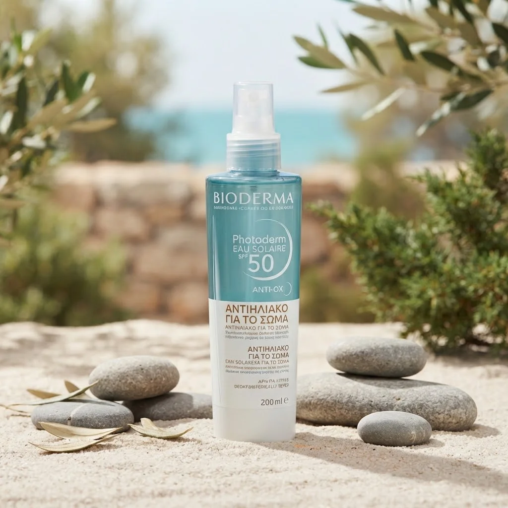 Bioderma photoderm eau solaire anti-ox αντηλιακό για το σώμα spf50, 200ml