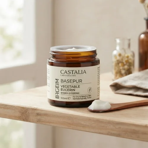Castalia Basepur Vegetable Eucerin 100ml &Phi;&upsilon;&sigma;&iota;&kappa;ή &Epsilon;&upsilon;&sigma;&epsilon;&rho;ί&nu;&eta;