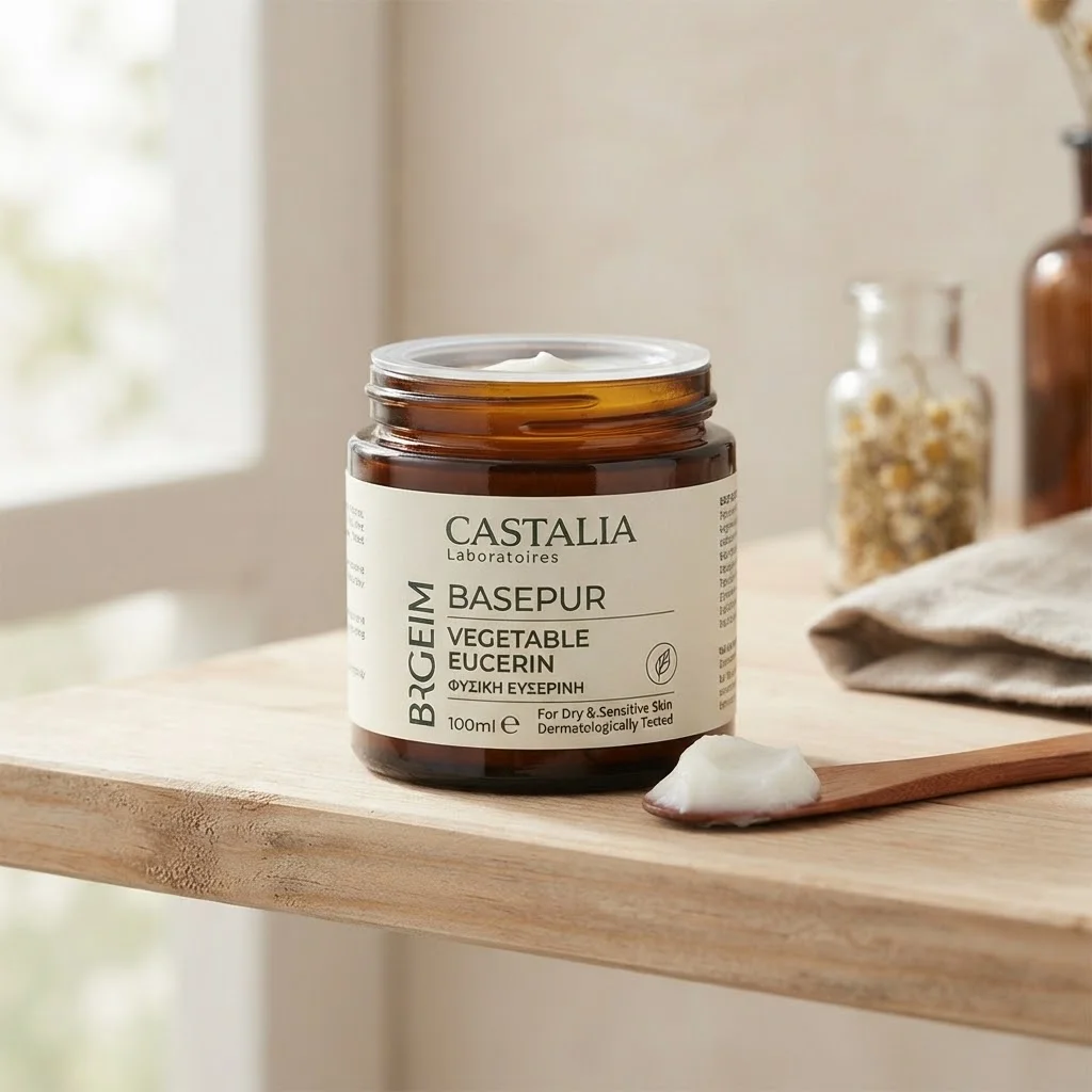 Castalia Basepur Vegetable Eucerin 100ml Φυσική Ευσερίνη