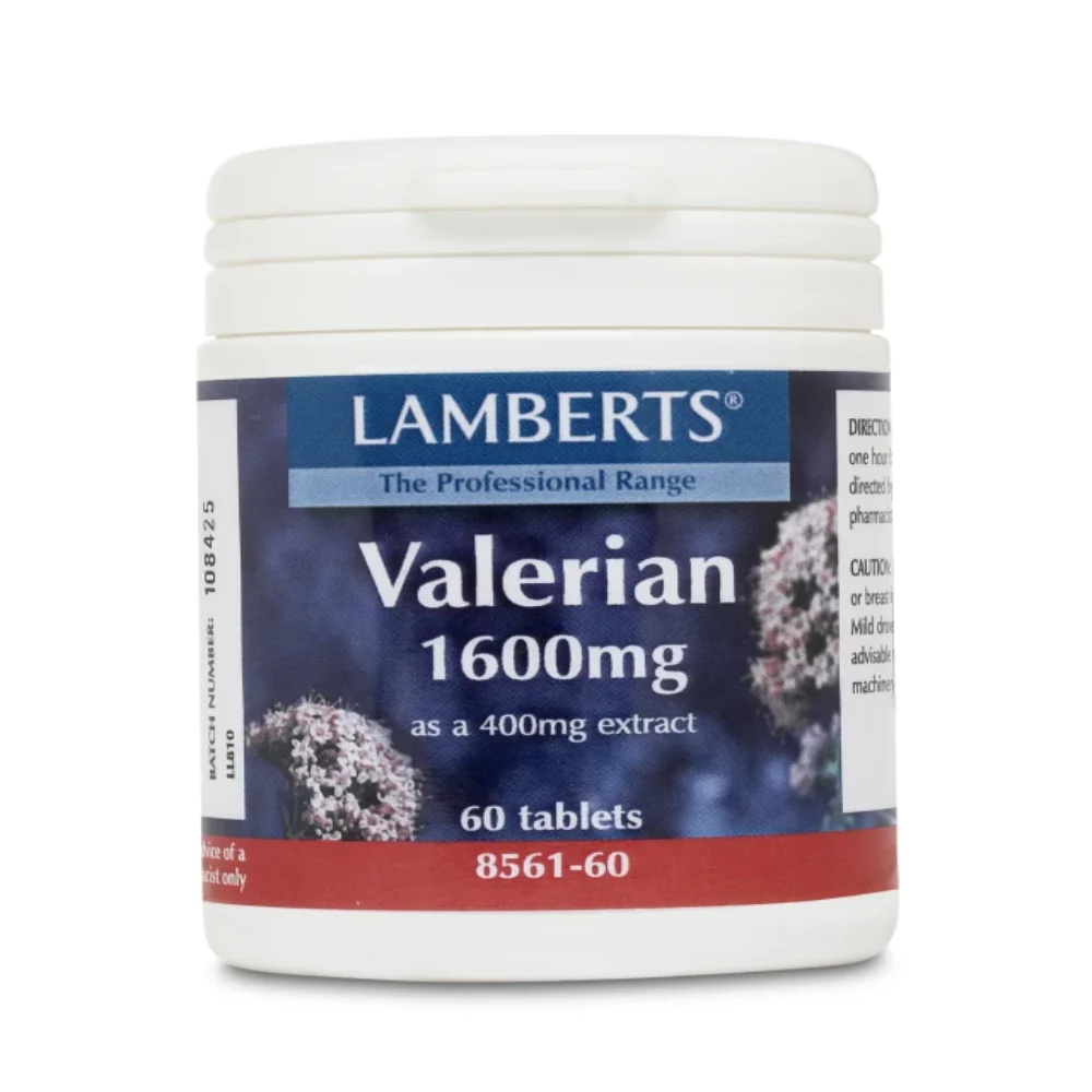 Lamberts Valerian 1600mg, 60tabs
