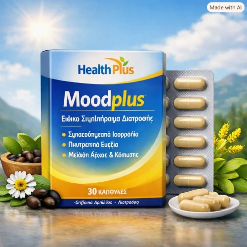 Health Plus Moodplus &Epsilon;&iota;&delta;&iota;&kappa;ό &Sigma;&upsilon;&mu;&pi;&lambda;ή&rho;&omega;&mu;&alpha; &Delta;&iota;&alpha;&tau;&rho;&omicron;&phi;ή&sigmaf; 30 &kappa;ά&psi;&omicron;&upsilon;&lambda;&epsilon;&sigmaf;