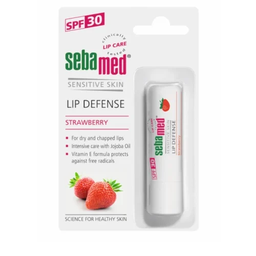 Sebamed Lip Defense Strawberry spf30 4.8gr