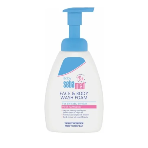 Sebamed Baby Face &amp Body Wash Foam 400ml