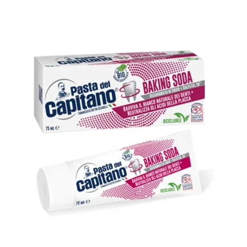 Pasta del Capitano Baking Soda Toothpaste 75ml