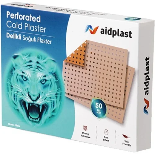 Aidplast Perforated Cold Plaster (12cm x 18cm) 1&tau;&mu;&chi;