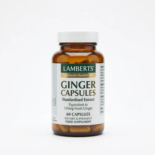 &theta;&epsilon;&lambda;&omega; &nu;&alpha; &phi;&tau;&iota;&alpha;&xi;&omega; &mu;&iota;&alpha; &epsilon;&iota;&kappa;&omicron;&nu;&alpha; 1000&chi;1000 Lamberts Ginger Capsules, 60caps