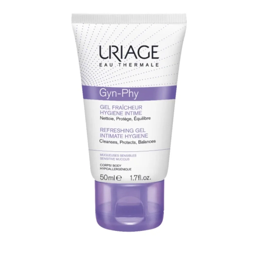 Uriage Gyn-Phy Intimate Hygiene Gel για Ευαίσθητη Περιοχή, 50ml