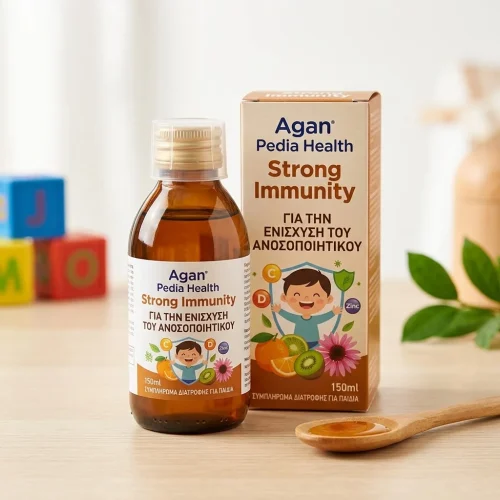 Agan Pedia Health Strong Immunity &gamma;&iota;&alpha; &tau;&eta;&nu; &Epsilon;&nu;ί&sigma;&chi;&upsilon;&sigma;&eta; &tau;&omicron;&upsilon; &Alpha;&nu;&omicron;&sigma;&omicron;&pi;&omicron;&iota;&eta;&tau;&iota;&kappa;&omicron;ύ 150ml