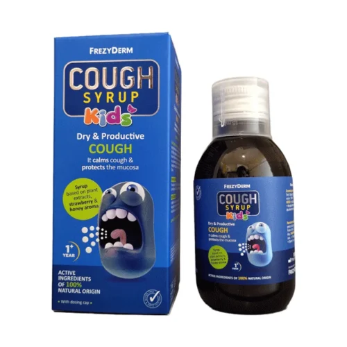 Frezyderm Cough Syrup Kids &Sigma;&iota;&rho;ό&pi;&iota; &gamma;&iota;&alpha; &tau;&omicron;&nu; &Beta;ή&chi;&alpha; 182gr