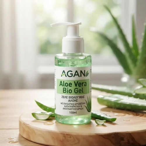 Agan Aloe Vera Bio Gel &Zeta;&epsilon;&lambda;έ &Beta;&iota;&omicron;&lambda;&omicron;&gamma;&iota;&kappa;ή&sigmaf; &Alpha;&lambda;ό&eta;&sigmaf; &mu;&epsilon; &Epsilon;&nu;&upsilon;&delta;&alpha;&tau;&iota;&kappa;ή &Delta;&rho;&omicron;&sigma;&iota;&sigma;&tau;&iota;&kappa;ή &Kappa;&alpha;&tau;&alpha;&pi;&rho;&alpha;ϋ&nu;&tau;&iota;&kappa;ή & &Alpha;&nu;&alpha;&pi;&lambda;&alpha;&sigma;&tau;&iota;&kappa;ή &Delta;&rho;ά&sigma;&eta; 100ml