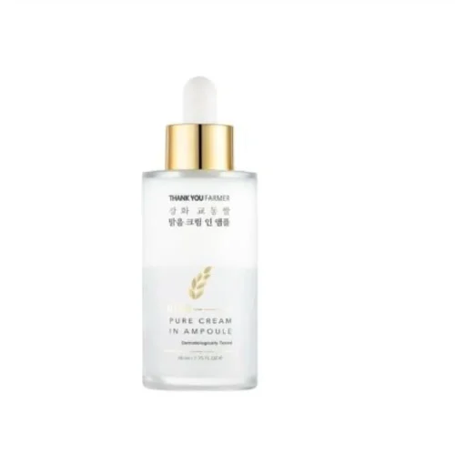Thank You Farmer Rice Pure Cream In Ampoule 50ml
