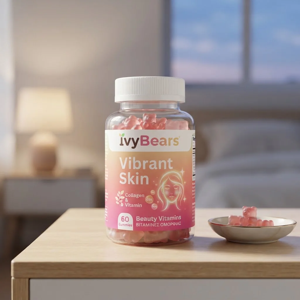 IvyBears Vibrant Skin 60gummies