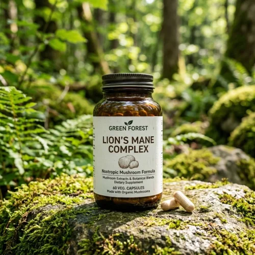 Green Forest Lion's Mane Complex, 60veg.caps