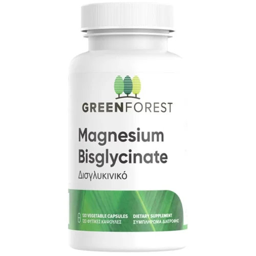 Green Forest Magnesium Bisglycinate, 120vcaps