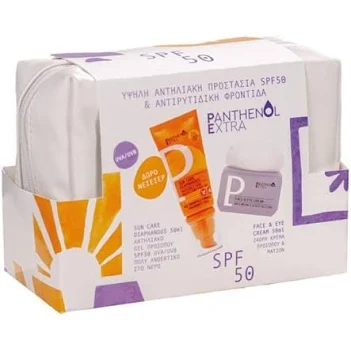 Panthenol Extra Promo Summer Glow Routine A&nu;&tau;&eta;&lambda;&iota;&alpha;&kappa;ό &Pi;&rho;&omicron;&sigma;ώ&pi;&omicron;&upsilon; &Mu;&epsilon; &Chi;&rho;ώ&mu;&alpha; SPF50
