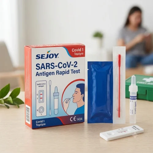 Sejoy SARS-CoV-2 Antigen Rapid Test Covid 1 &Tau;&epsilon;&mu;ά&chi;&iota;&omicron;