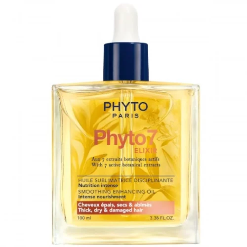 Phyto 7 Elixir Smoothing Enhancing Oil &Lambda;ά&delta;&iota; &Theta;&rho;έ&psi;&eta;&sigmaf; & &Lambda;&epsilon;ί&alpha;&nu;&sigma;&eta;&sigmaf; &Pi;&omicron;&lambda;&lambda;&alpha;&pi;&lambda;ώ&nu; &Chi;&rho;ή&sigma;&epsilon;&omega;&nu; &gamma;&iota;&alpha; &Pi;&upsilon;&kappa;&nu;ά & &Xi;&eta;&rho;ά &Mu;&alpha;&lambda;&lambda;&iota;ά, 100ml