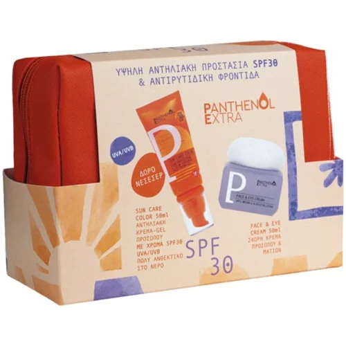 Panthenol Extra Promo Summer Glow Routine A&nu;&tau;&eta;&lambda;&iota;&alpha;&kappa;ό &Pi;&rho;&omicron;&sigma;ώ&pi;&omicron;&upsilon; &mu;&epsilon; &Chi;&rho;ώ&mu;&alpha; SPF50