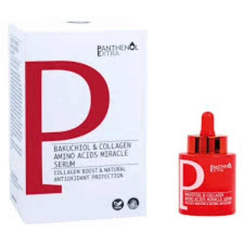 Panthenol Extra Bakuchiol & Collagen Amino Acids Miracle O&rho;ό&sigmaf; A&nu;&tau;&iota;&gamma;ή&rho;&alpha;&nu;&sigma;&eta;&sigmaf; & &Theta;&rho;έ&psi;&eta;&sigmaf;, 30ml