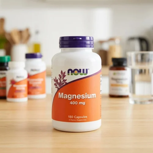 Now Foods Magnesium 400mg 180 Capsules