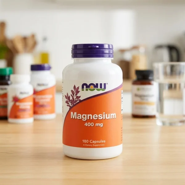Now Foods Magnesium 400mg 180 Capsules