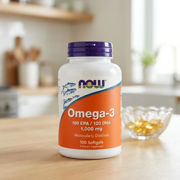 Now Foods Omega-3 180 EPA / 120 DHA 1000mg 100 Softgels