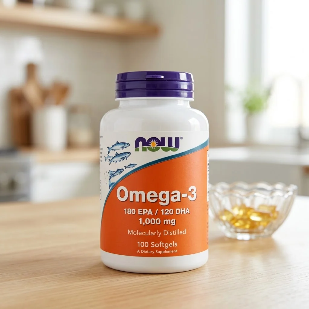 Now Foods Omega-3 180 EPA / 120 DHA 1000mg 100 Softgels