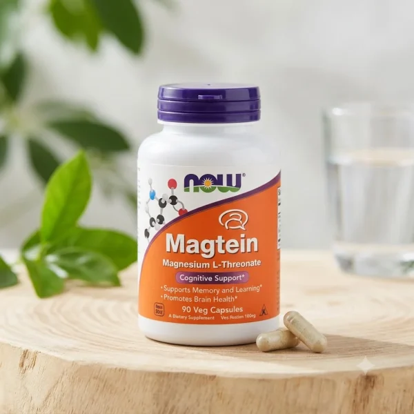 Now Foods Magtein, 90 Veg Capsules