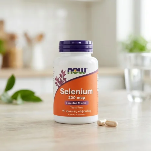 Now Foods Selenium 200mcg 90 &phi;&upsilon;&tau;&iota;&kappa;έ&sigmaf; &kappa;ά&psi;&omicron;&upsilon;&lambda;&epsilon;&sigmaf;