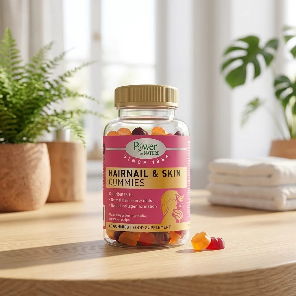 Power Health Hair Nails & Skin Gummies 60s
