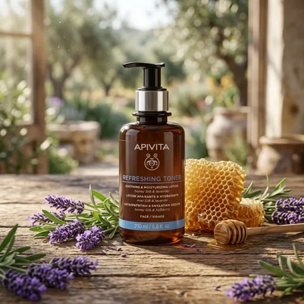 Apivita Refreshing Toner (200ml) - Καταπραϋντική και Ενυδατική Λοσιόν Προσώπου