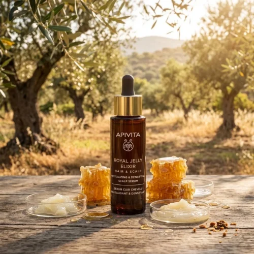 Apivita Royal Jelly Elixir &Omicron;&rho;ό&sigmaf; &Tau;&rho;&iota;&chi;&omega;&tau;&omicron;ύ &Alpha;&nu;&alpha;&zeta;&omega;&omicron;&gamma;ό&nu;&eta;&sigma;&eta;&sigmaf; & &Pi;&upsilon;&kappa;&nu;ό&tau;&eta;&tau;&alpha;&sigmaf;, 50ml