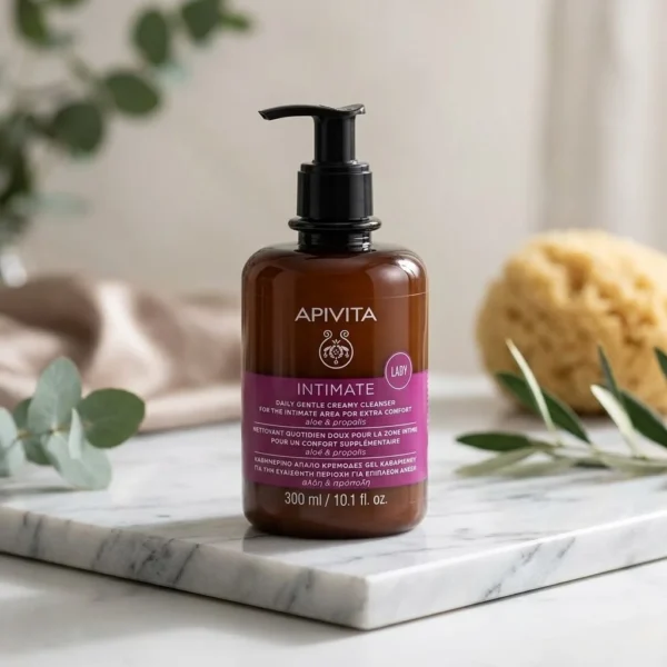 Apivita Intimate Care Lady Απαλό Υγρό Καθαρισμού για Την Ευαίσθητη Περιοχή με Αλόη & Πρόπολη 300ml